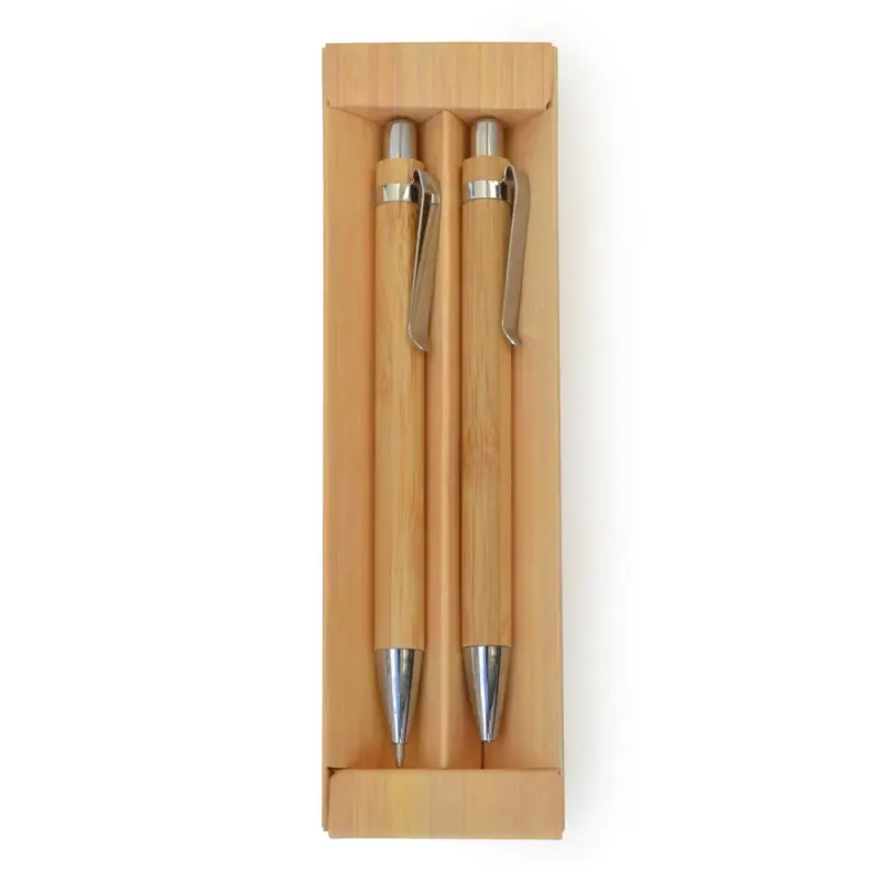 SET DE LAPICERA Y LAPIZ MECÁNICO BAMBU