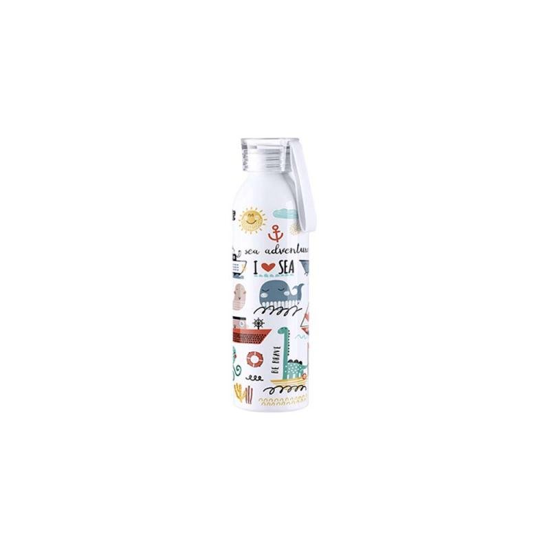 BOTELLA ALUMINIO CON TAPA 22 OZ