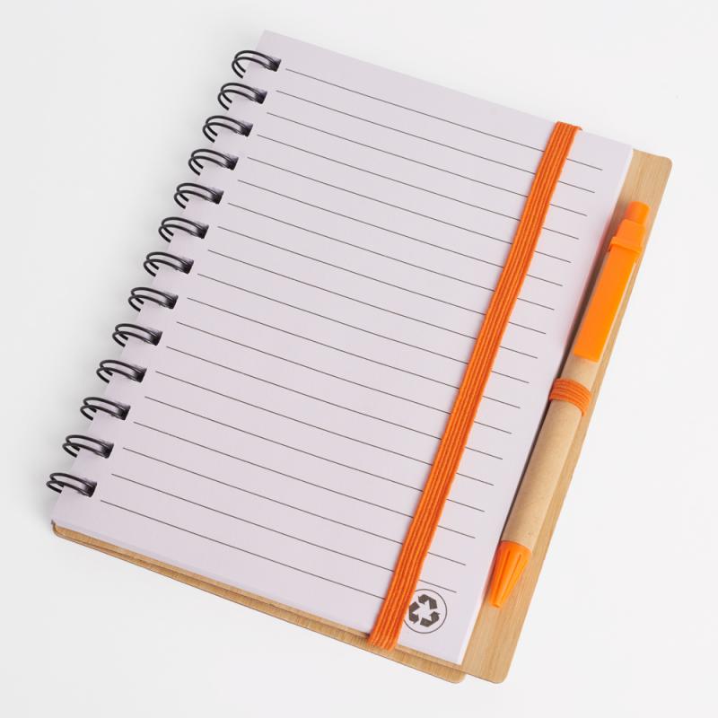 LIBRETAS TAPA BAMBU 18 x 14,5 CM 70 HOJAS DS