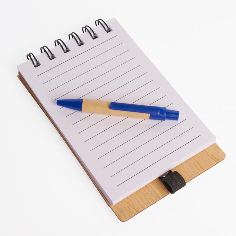 LIBRETAS TAPA BAMBU 9 X 15 CM 70 HOJAS DS