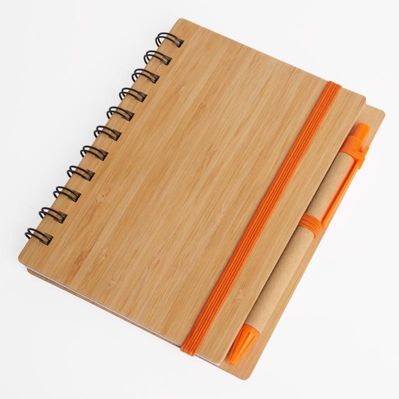 LIBRETAS TAPA BAMBU 12,5 x 16 CM 70 HOJAS DS