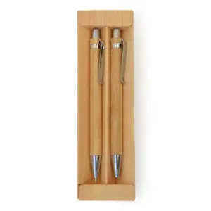 SET DE LAPICERA Y LAPIZ MECÁNICO BAMBU